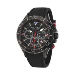 Reloj Hombre Nautica Chronograph Pulso Negro NAPNSF202