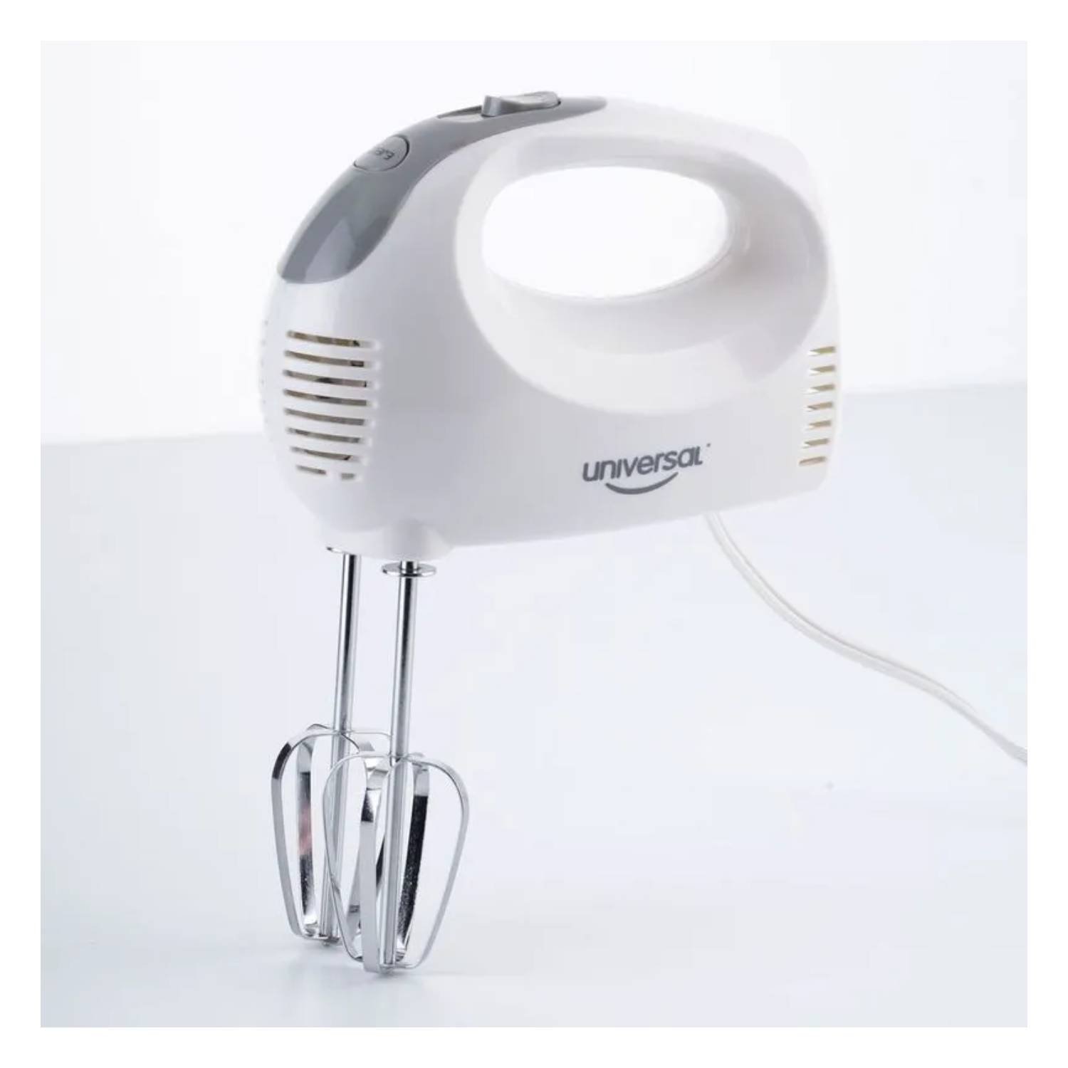 Batidora Eléctrica 5 velocidades Universal Blanca