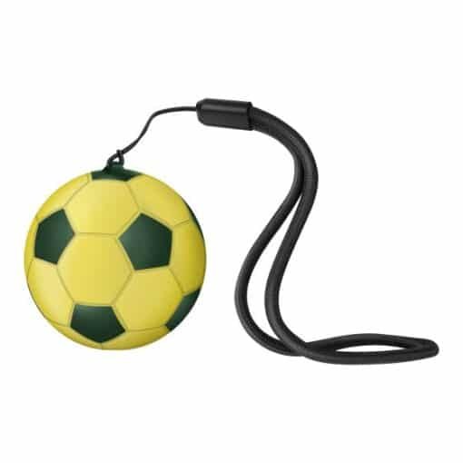 Mini Bocina Parlante Bluetooth con Forma de Balón Amarillo - Steren