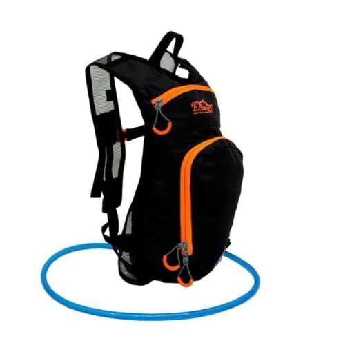 Morral de Hidratación Ecologyl 2 Litros Fontana Negro Naranja
