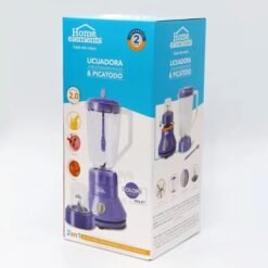 Licuadora Home Elements 2 Velocidades Picatodo Línea Violeta|299897954