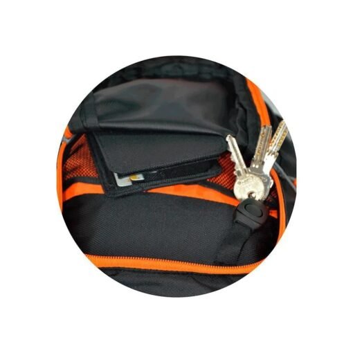 Morral de Hidratación Ecologyl 2 Litros Fontana Negro Naranja