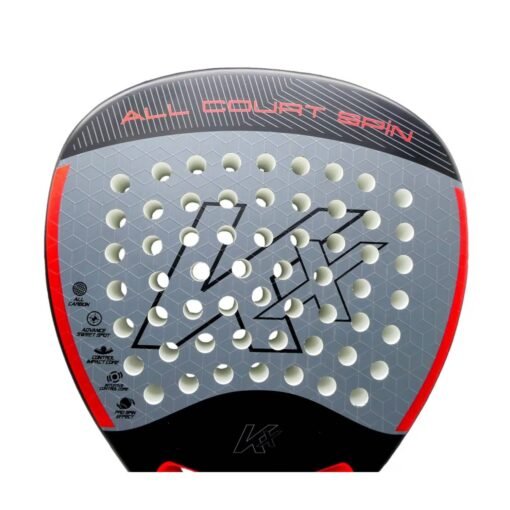 Raqueta de Padel K6 Carbon All-Court Spin KX